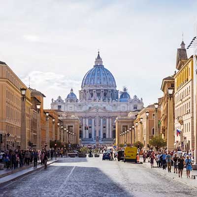 piazza san pietro, viale della conciliazione, vaticano roma